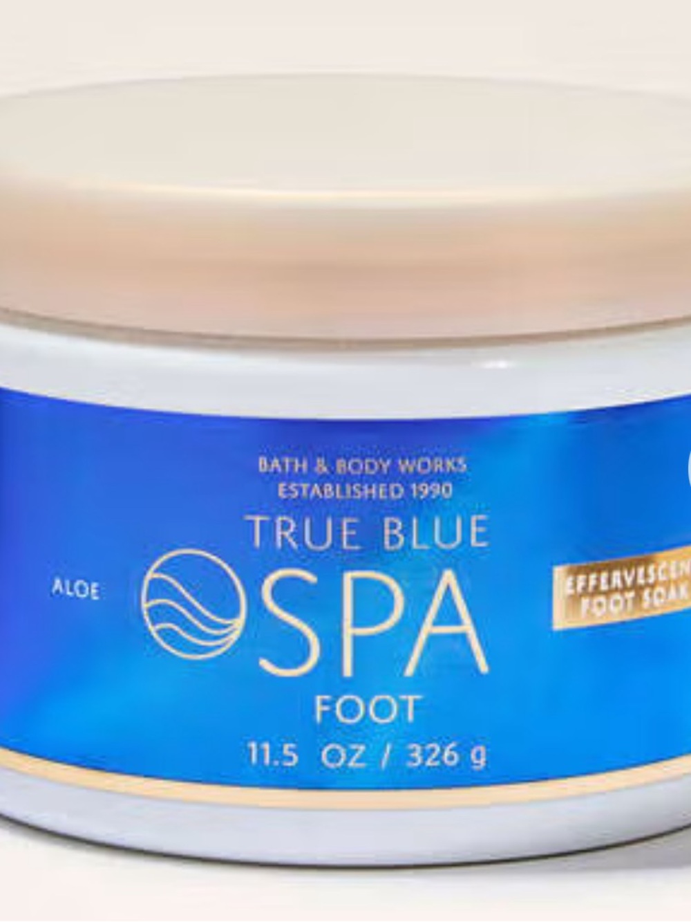 Bath & Body Works True Blue Spa Foot Soak